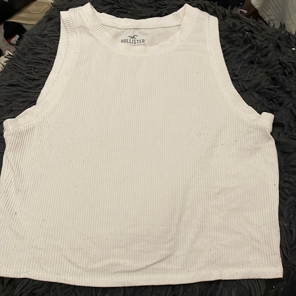Hollister Tops - white holister tank!